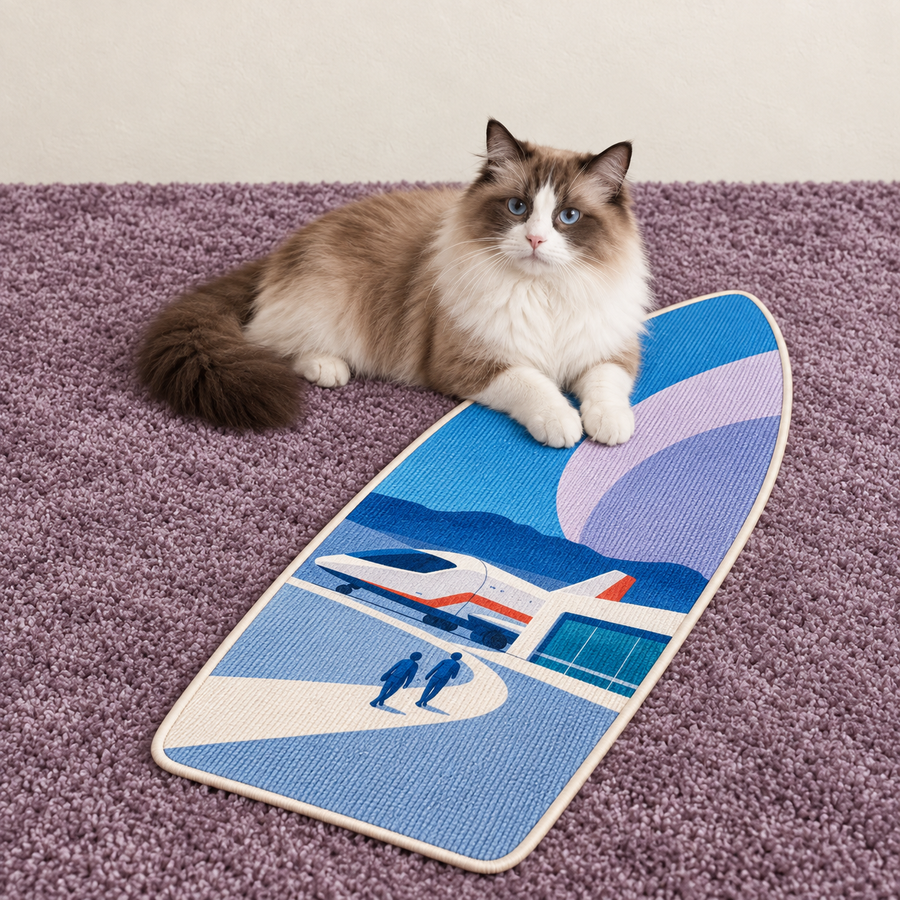Spaceport Wall Scratcher
