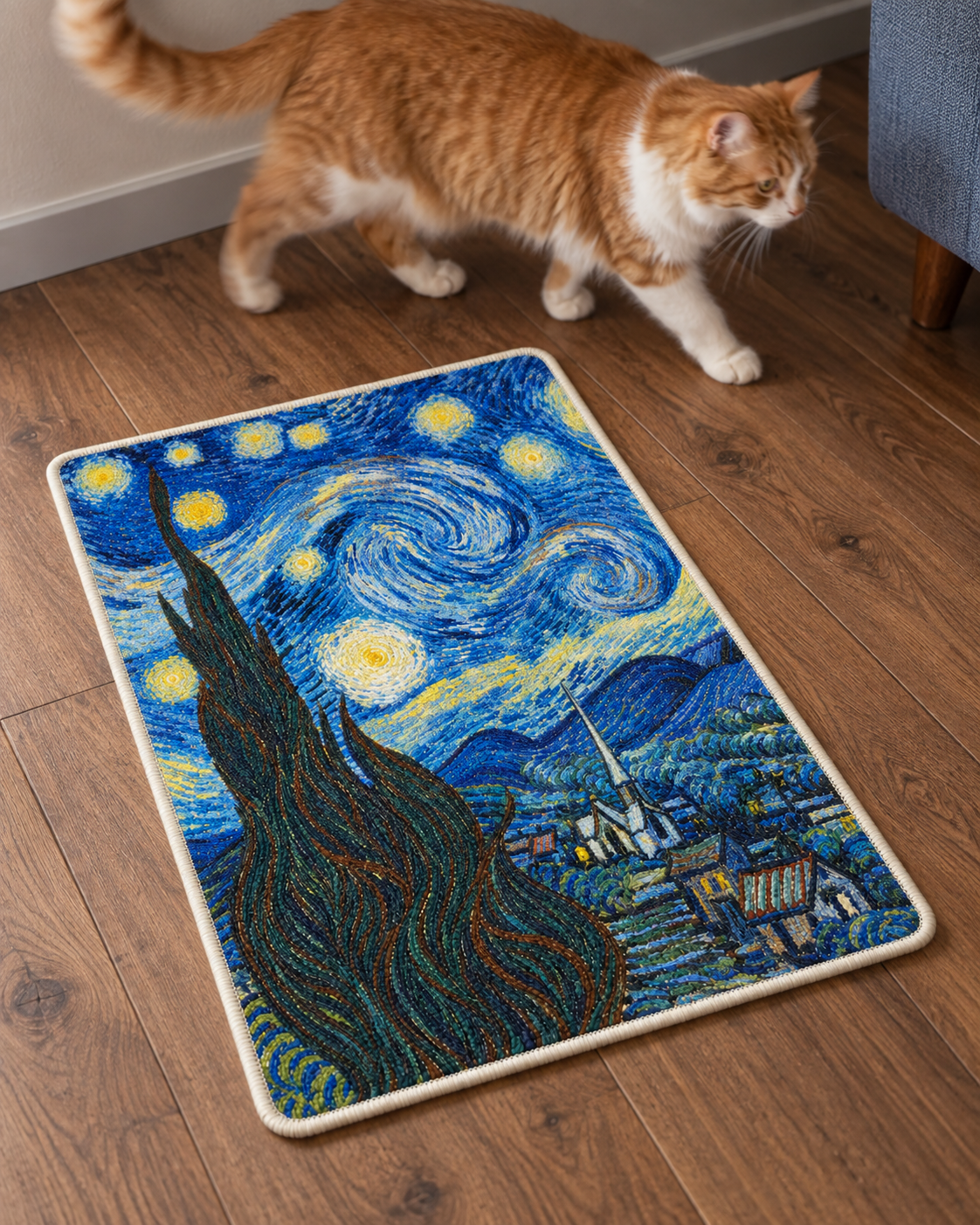 Starry Night Wall Scratcher