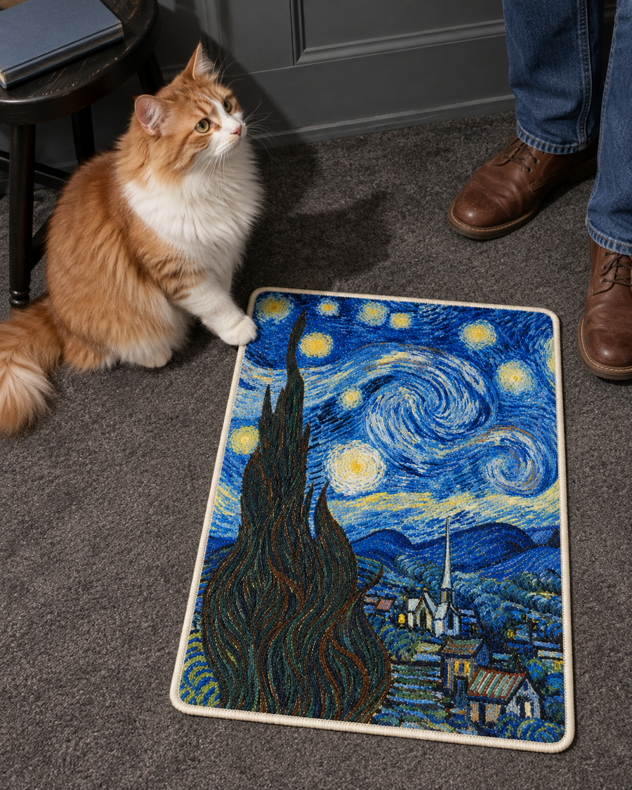 Starry Night Wall Scratcher