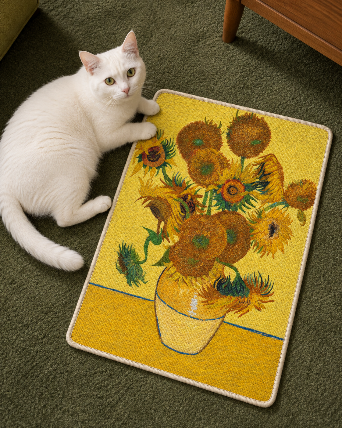 Sunflowers Wall Scratcher