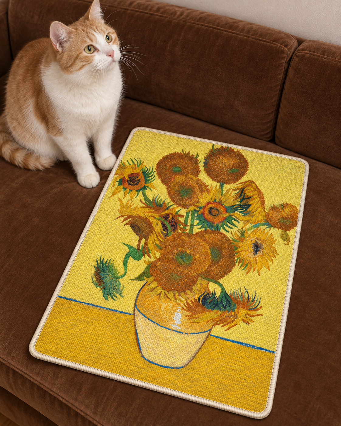 Sunflowers Wall Scratcher