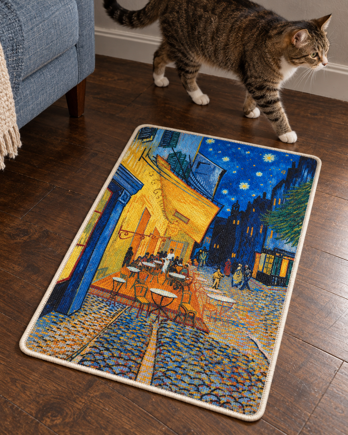 Cafe Terrace Wall Scratcher
